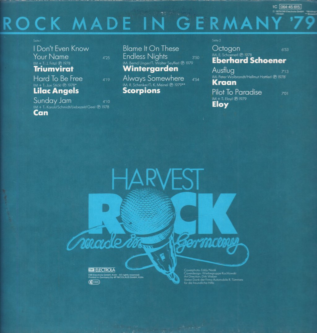 Various Artists - Rock Made In Germany '79 - Lp