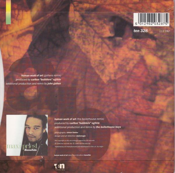 Maxi Priest - Human Work Of Art - 7 Inch