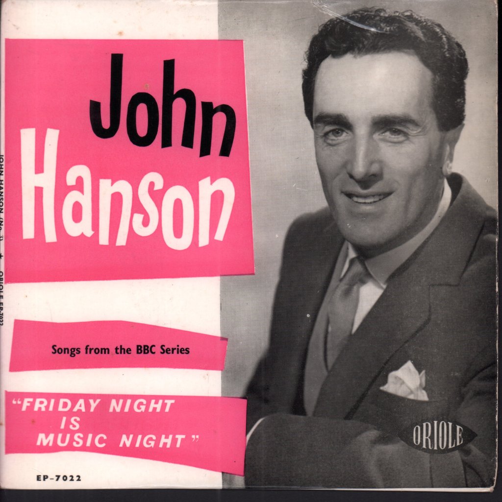 John Hanson - Friday Night Is Music Night - 7 Inch