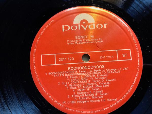 Boney M - Boonoonoonoos - Lp