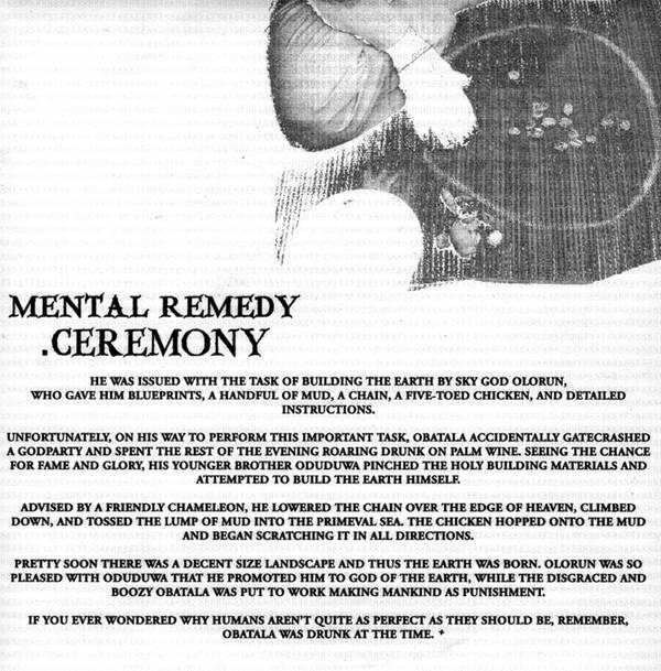 Mental Remedy - Obatala (Ceremony) - 7 Inch