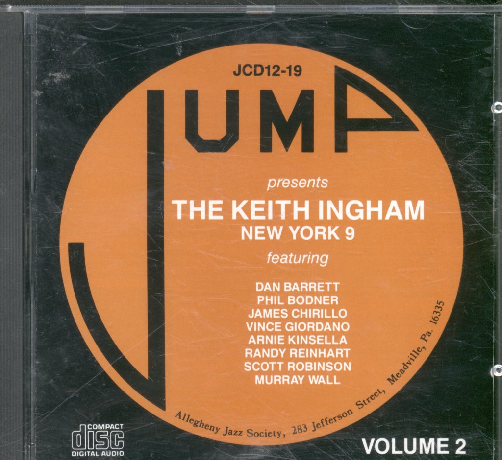 Keith Ingham New York 9 - Volume 2 - Cd