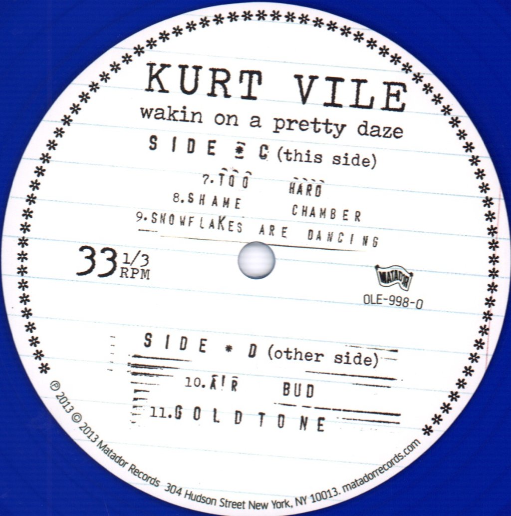 Kurt Vile - Wakin On A Pretty Daze - Double Lp