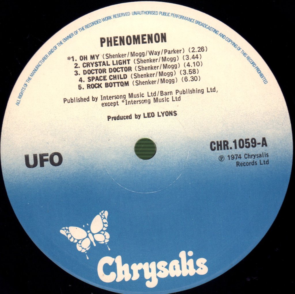 UFO - Phenomenon - Lp