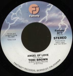 Toni Brown - Angel Of Love - 7 Inch