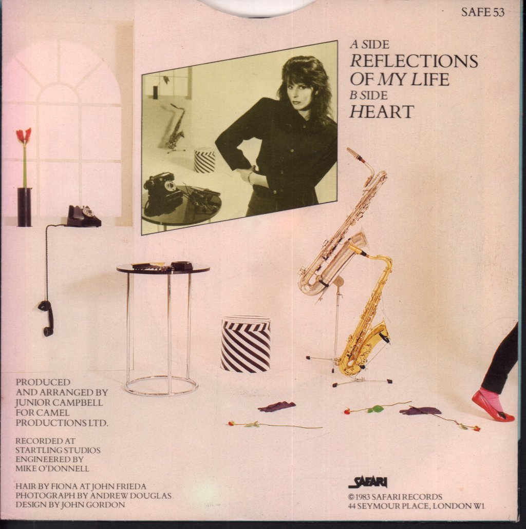 Gigi Garner - Reflections Of My Life - 7 Inch