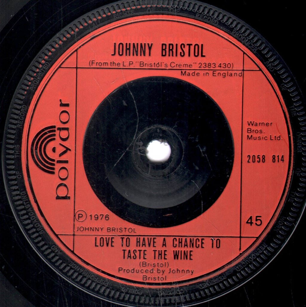 Johnny Bristol - Do It To My Mind - 7 Inch