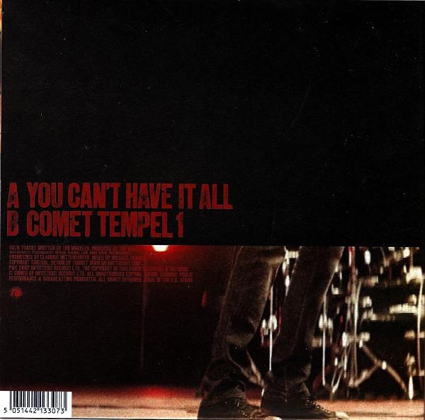 Ash - You Can't Have It All - 7 Inch