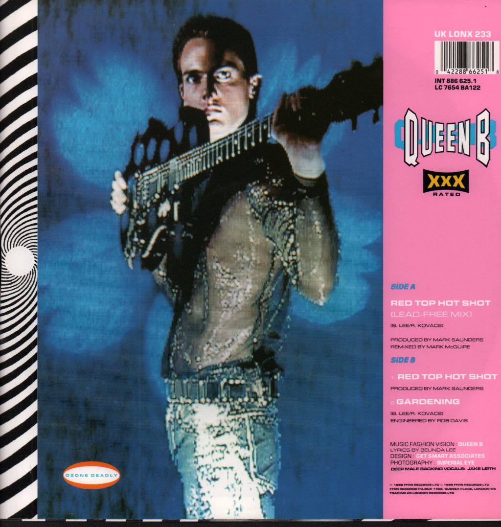 Queen B - Red Top Hot Shot - 12 Inch