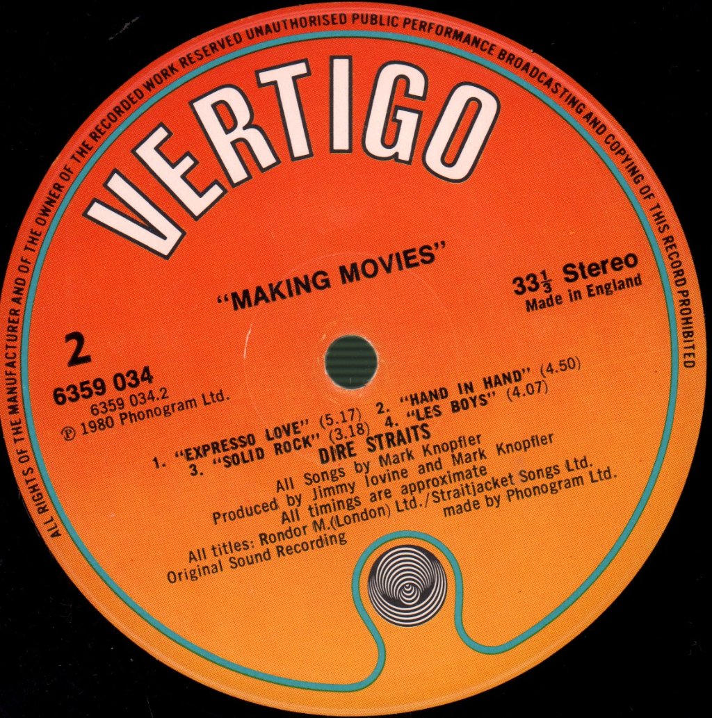 Dire Straits - Making Movies - Lp