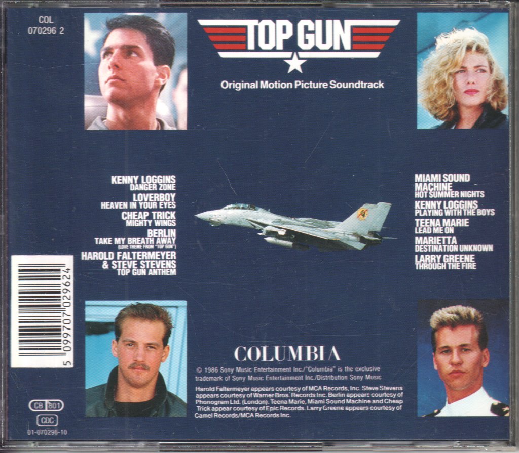 Top Gun - Original Motion Picture Soundtrack - Cd