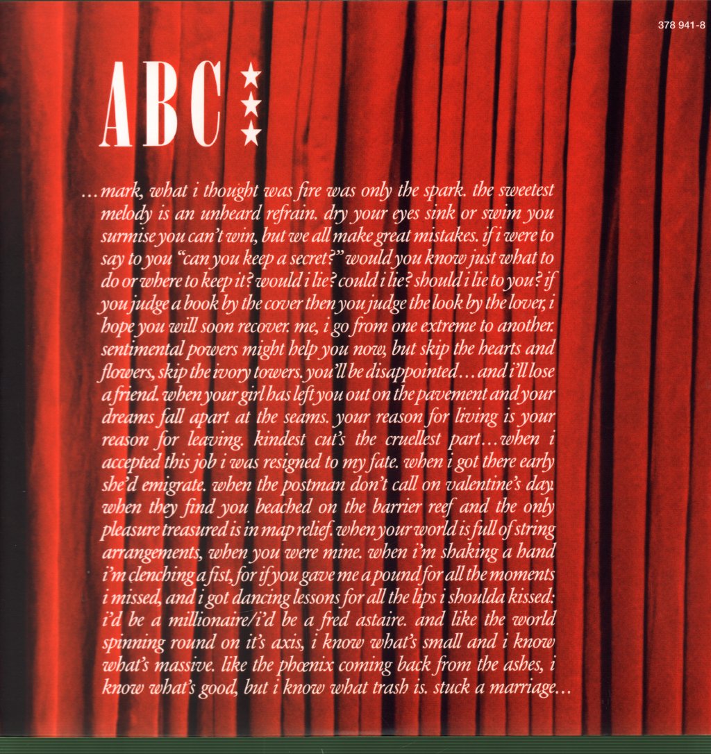 ABC - Lexicon Of Love - Lp