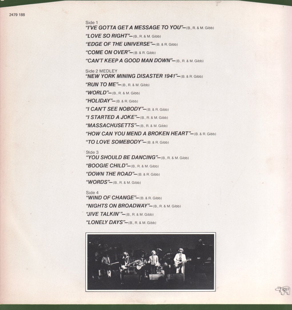 Bee Gees - Here At Last (Bee Gees Live) - Double Lp