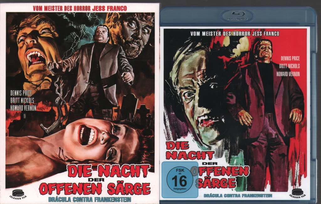 Jess Franco - Die Nacht der offenen Särge (Dracula, Prisoner of Frankenstein) - Blu-Ray