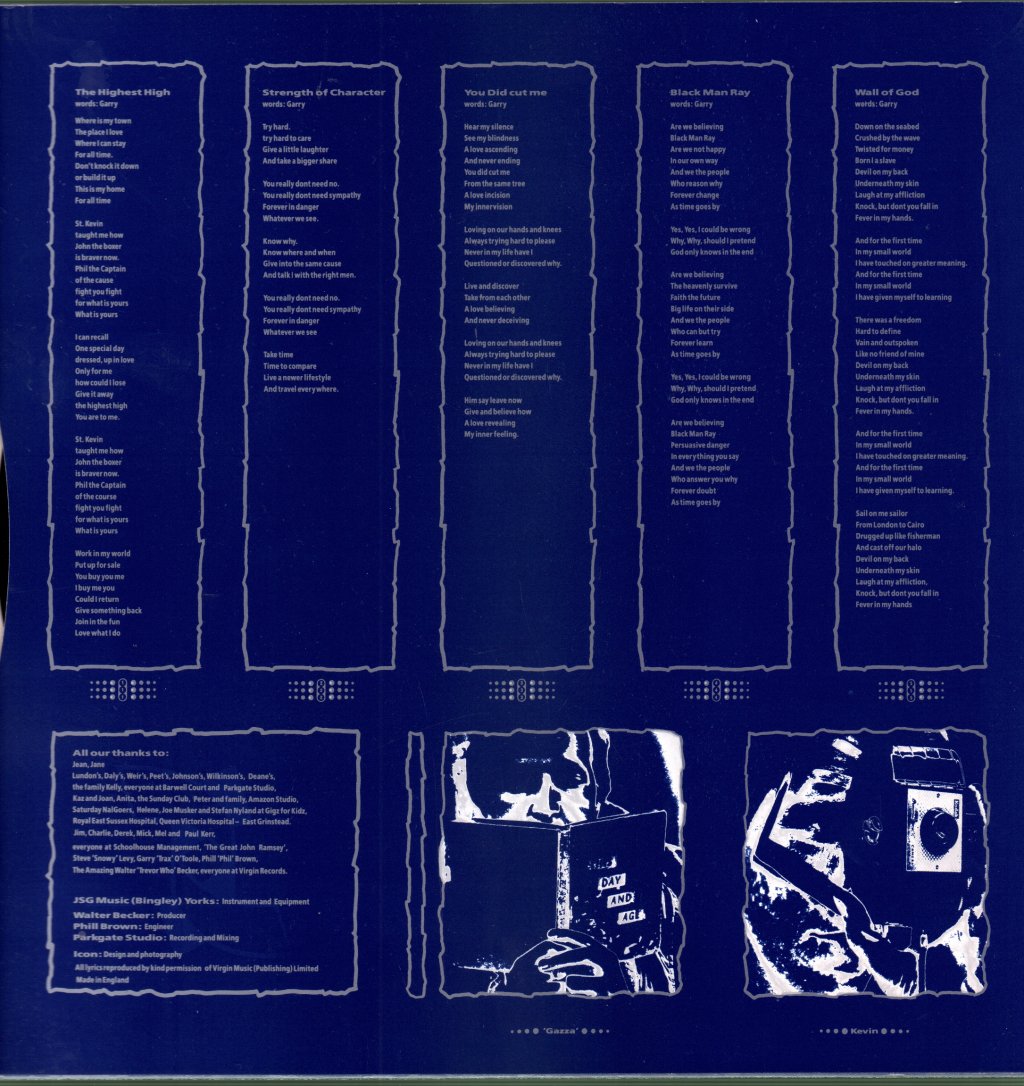 China Crisis - Flaunt The Imperfection - Lp
