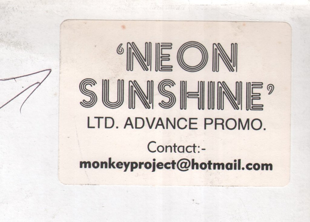 Neon Heights - Neon Sunshine - 12 Inch