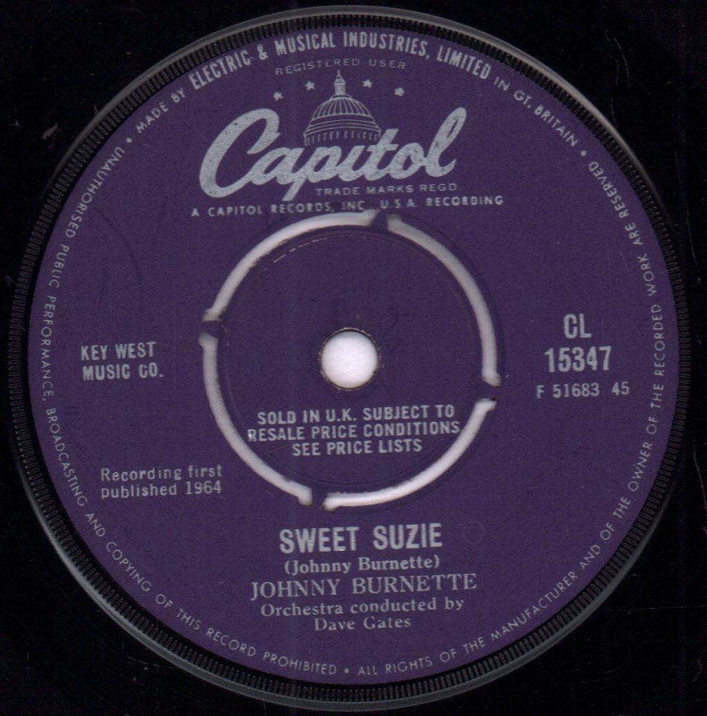 Johnny Burnette - Walkin', Talkin' Doll - 7 Inch