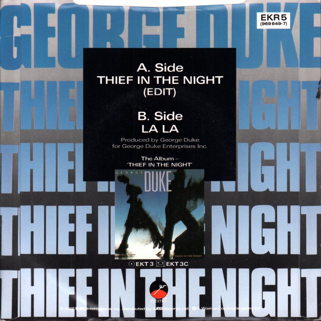 George Duke - Thief In The Night - 7 Inch