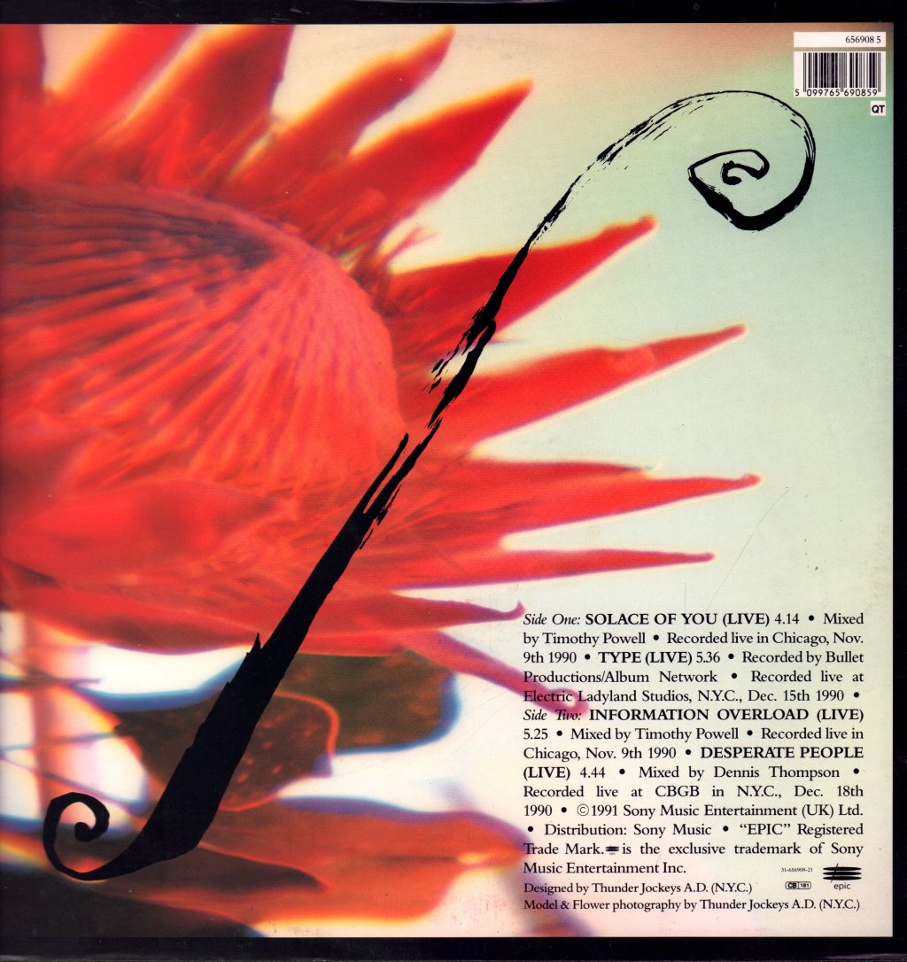 Living Colour - Solace Of You - 12 Inch