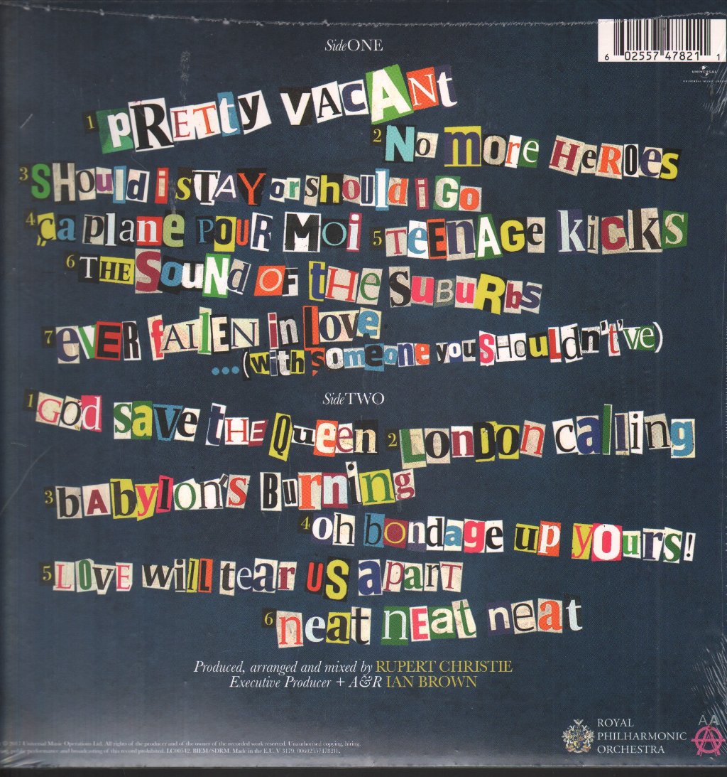 Royal Philharmonic Orchestra - Anarchy Arias - Lp