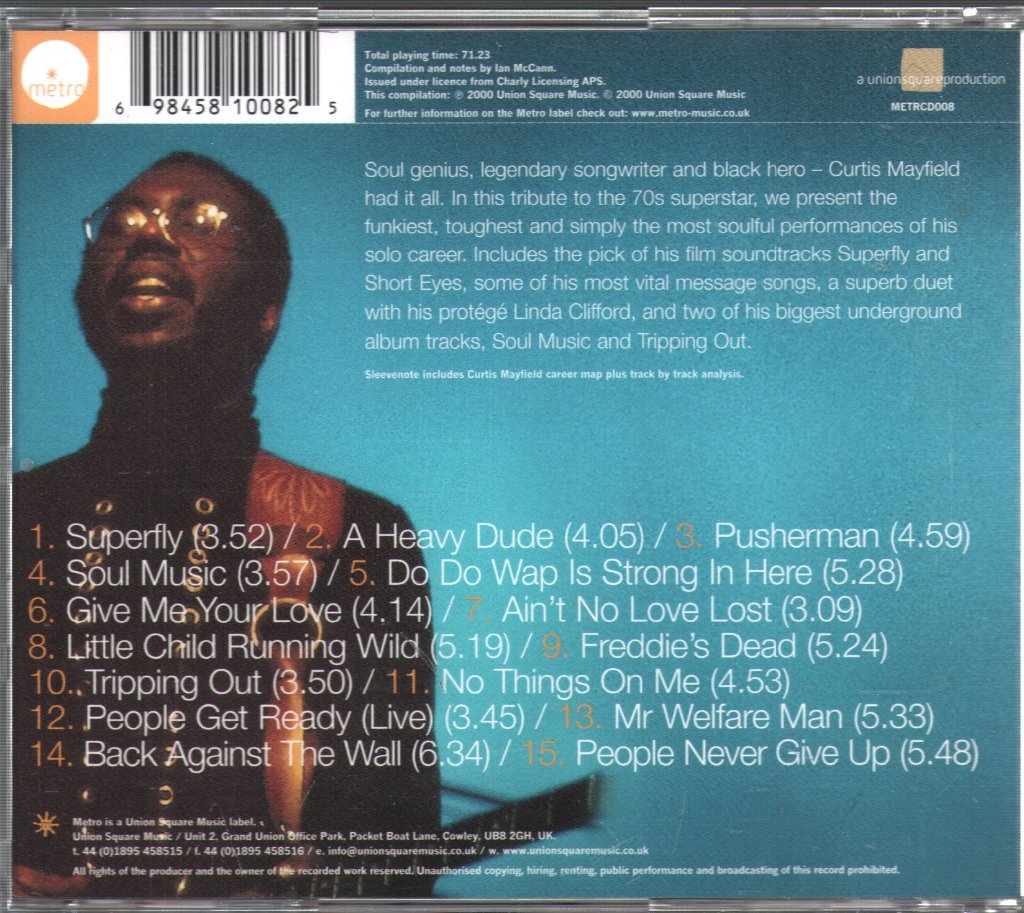 Curtis Mayfield - Beautiful Brother: The Essential Curtis Mayfield - Cd