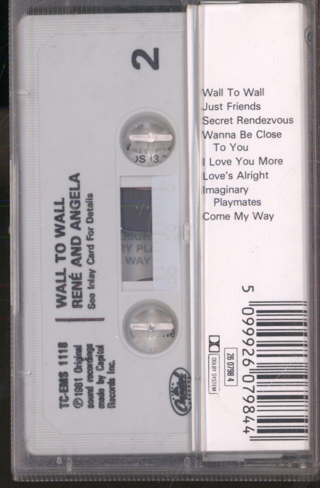 Rene And Angela - René & Angela - Cassette