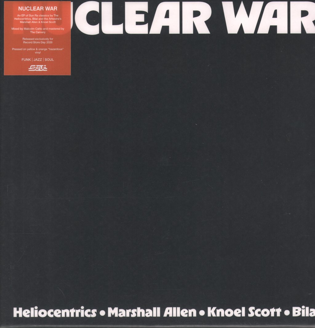 Heliocentrics and Marshall Allen and Knoel Scott and Bilal - Nuclear War - Lp