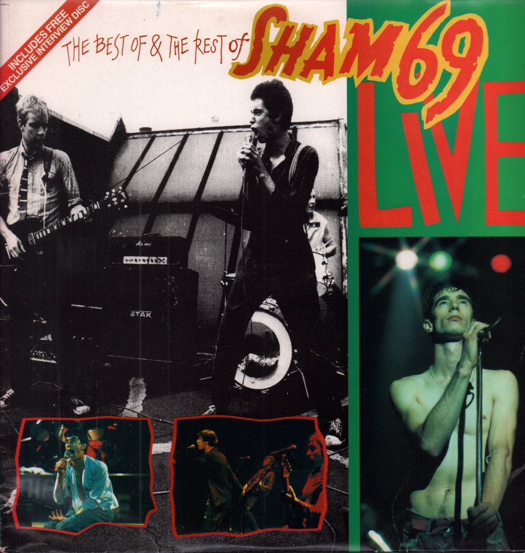 Sham 69 - Best Of The Rest Of - Double Lp