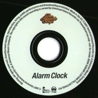 Rumble Strips - Alarm Clock - 5 Inch