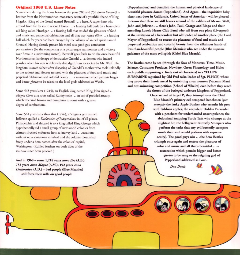 Beatles - Yellow Submarine - Lp