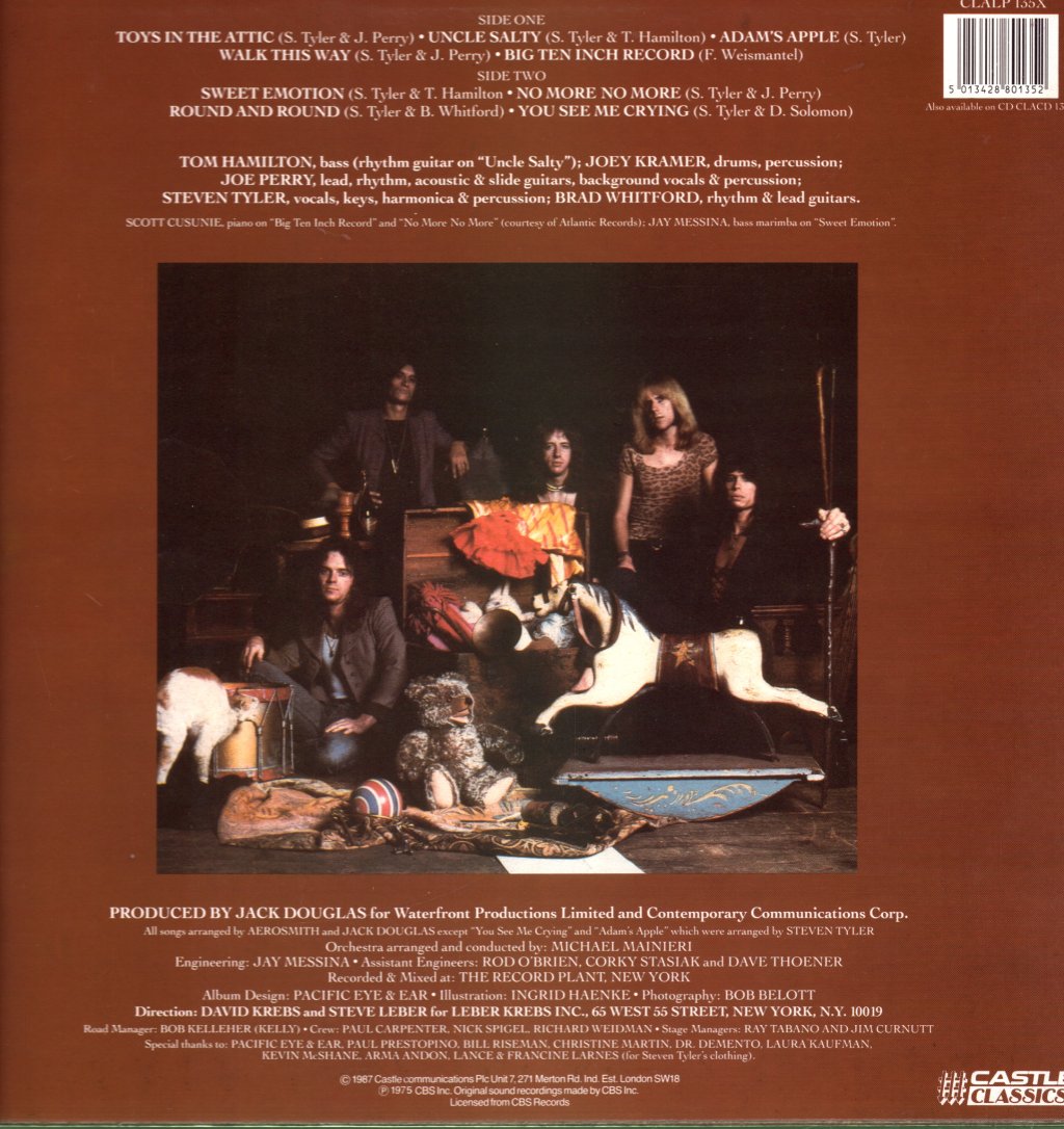 Aerosmith - Toys In The Attic - Lp