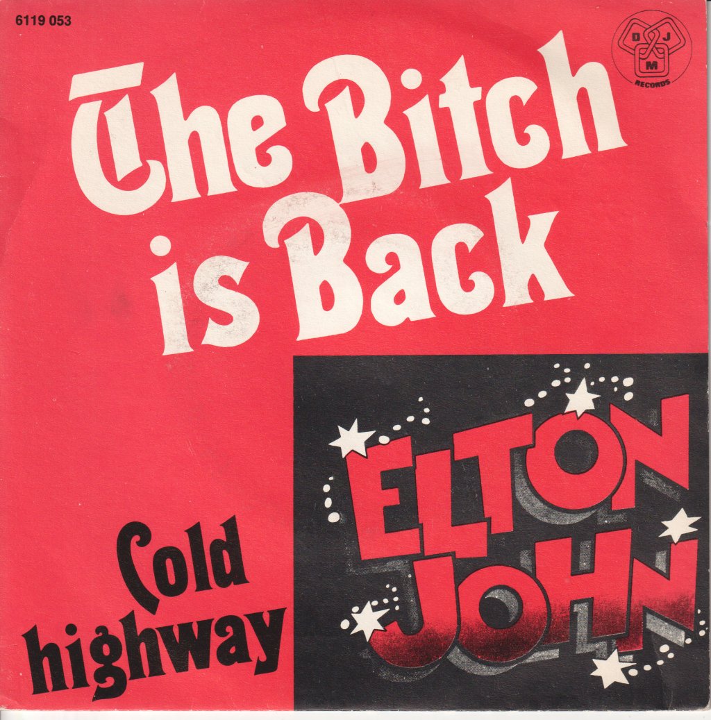 Elton John - Bitch Is Back - 7 Inch