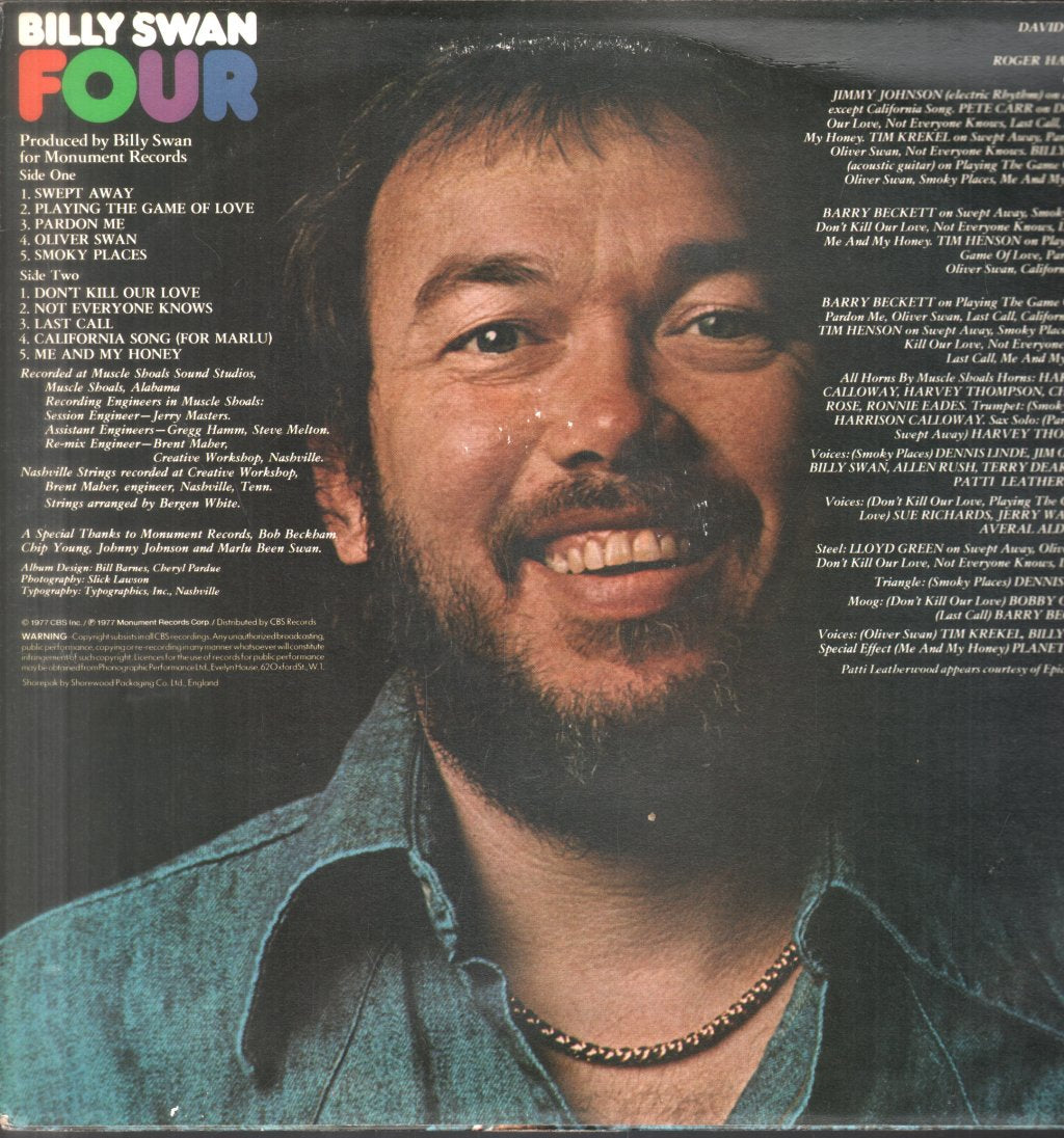 Billy Swan - Four - Lp