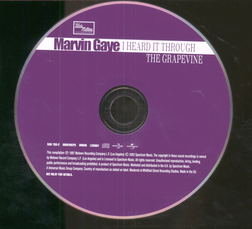 Marvin Gaye - I Heard It Through The Grapevine - Cd