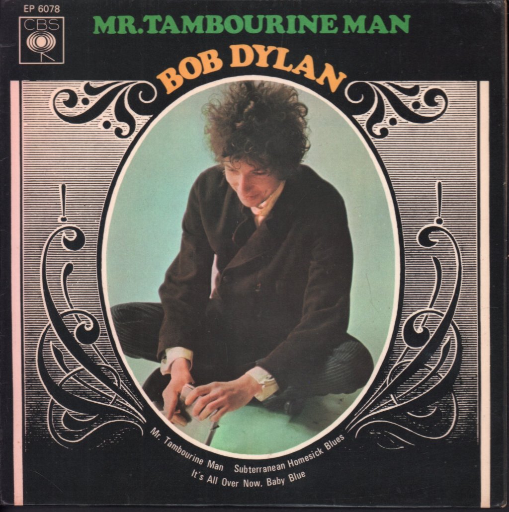 Bob Dylan - Mr. Tambourine Man - 7 Inch