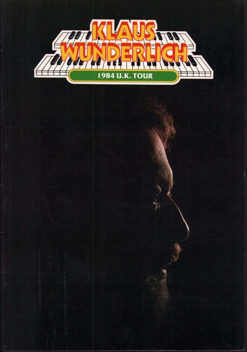 Klaus Wunderlich - 1984 uk tour - Tour Programme