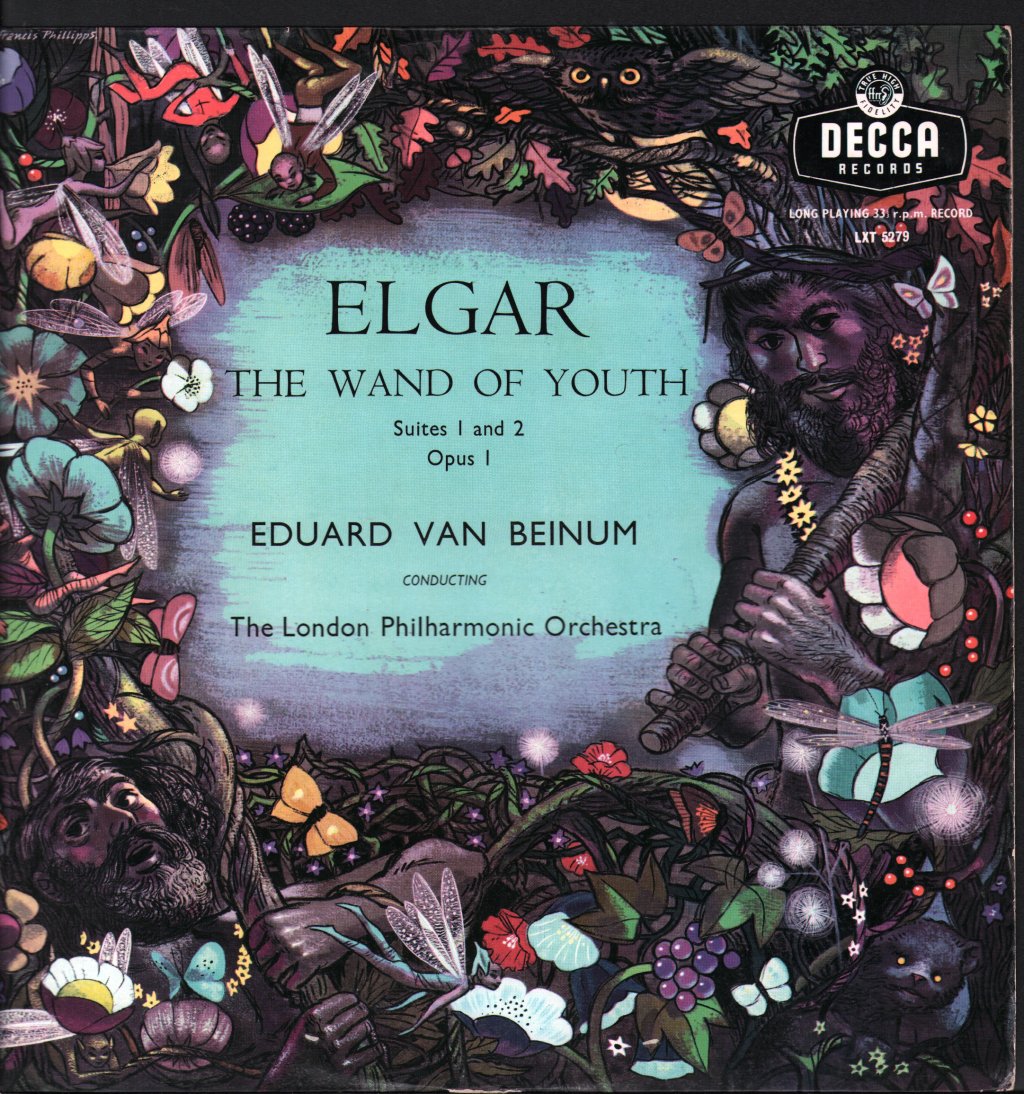 Eduard Van Beinum / London Philharmonic Orchestra - Elgar - Wand Of Youth - Lp