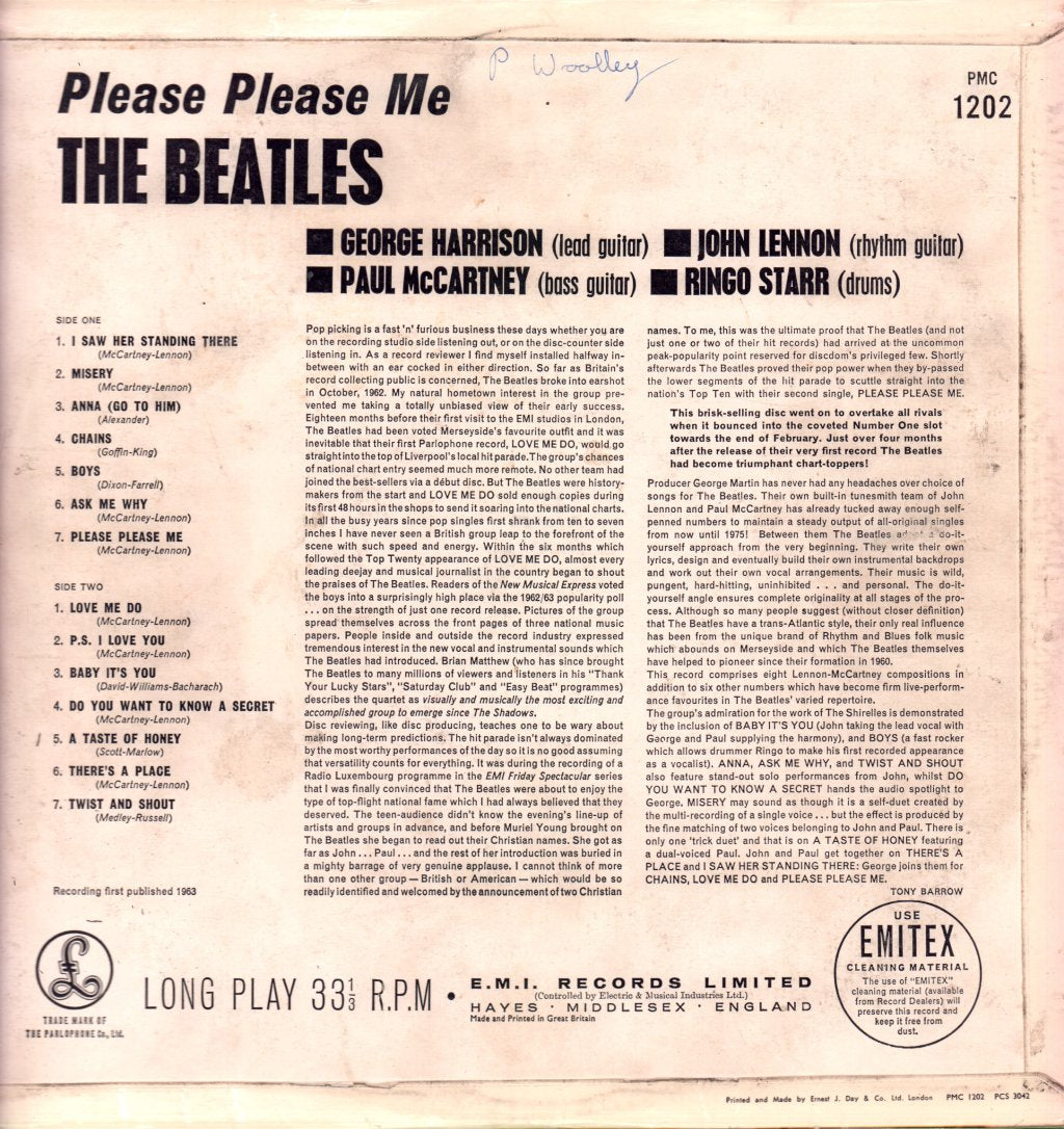 Beatles - Please Please Me - Lp