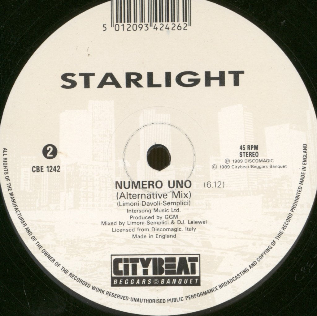 Starlight - Numero Uno - 12 Inch