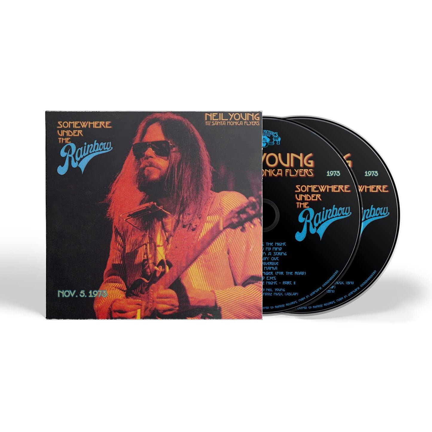 Neil Young With the Santa Monica Flyers - Somewhere Under the Rainbow 1973 - Double Cd