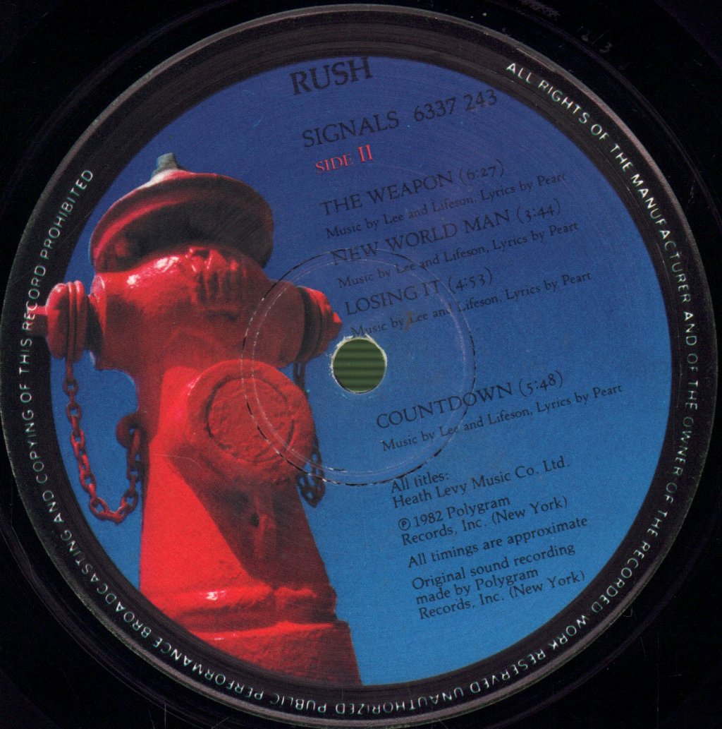 Rush - Signals - Lp