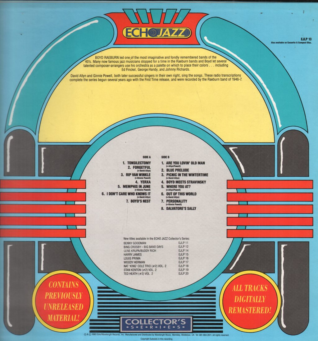 Boyd Raeburn Orchestra - Boyd Raeburn Orchestra - Lp