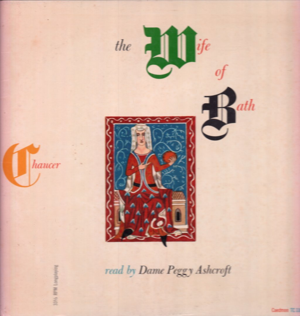 Geoffrey Chaucer, Dame Peggy Ashcroft - Wife Of Bath - Lp