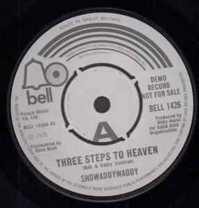 Showaddywaddy - Three Steps To Heaven - 7 Inch
