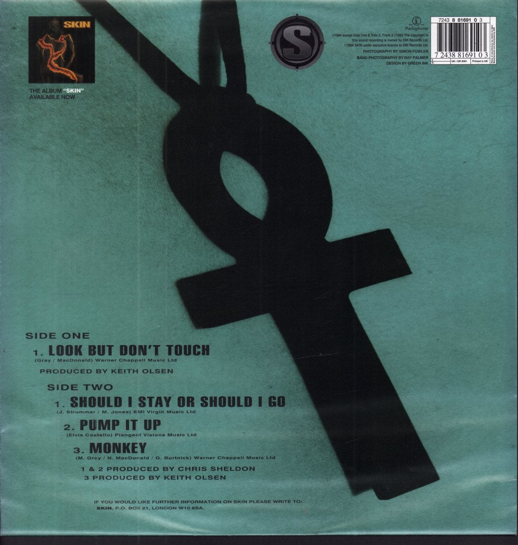 Skin (Rock/Metal Group) - Look But Don't Touch - 12 Inch