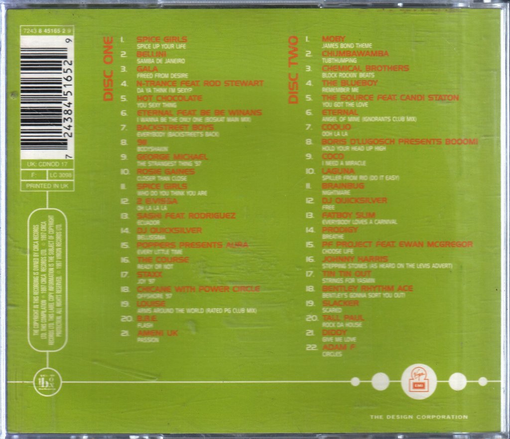 Various Artists - Now Dance 97 - Double Cd