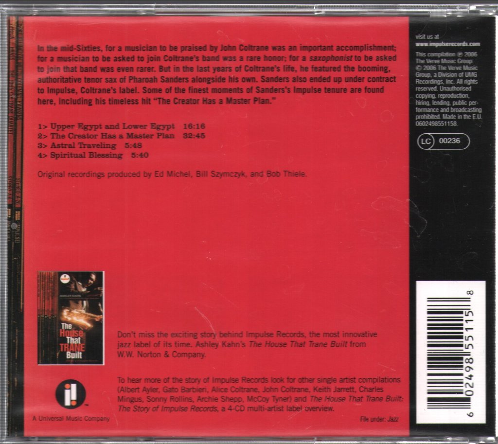 Pharoah Sanders - Impulse Story - Cd