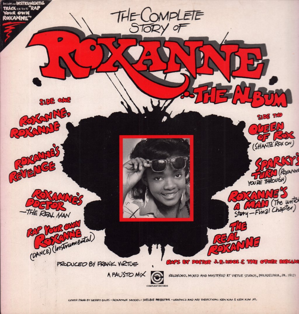 Roxanne (Rap) - Complete Story Of - Lp