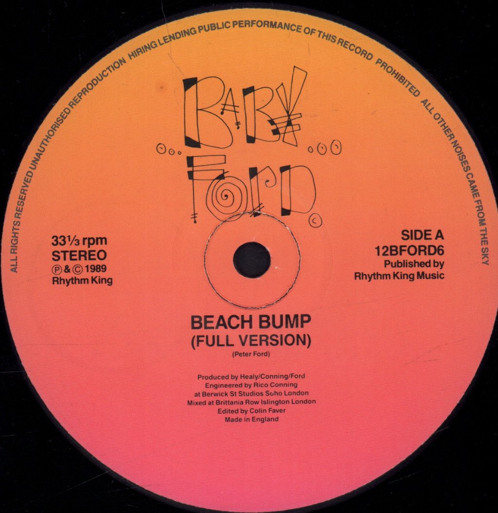Baby Ford - Beach Bump - 12 Inch