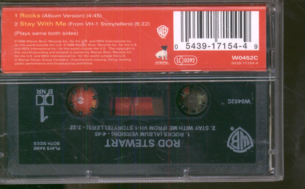 Rod Stewart - Rocks - Cassette
